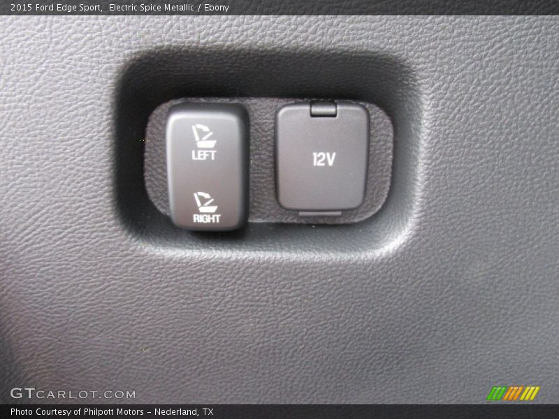 Electric Spice Metallic / Ebony 2015 Ford Edge Sport