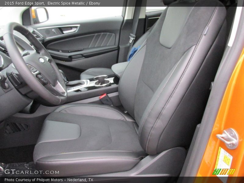 Electric Spice Metallic / Ebony 2015 Ford Edge Sport