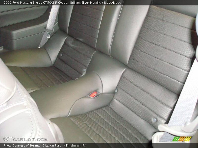 Brilliant Silver Metallic / Black/Black 2009 Ford Mustang Shelby GT500KR Coupe