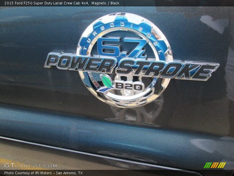 Magnetic / Black 2015 Ford F250 Super Duty Lariat Crew Cab 4x4