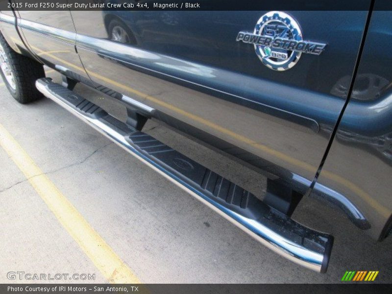 Magnetic / Black 2015 Ford F250 Super Duty Lariat Crew Cab 4x4