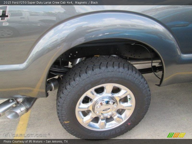 Magnetic / Black 2015 Ford F250 Super Duty Lariat Crew Cab 4x4