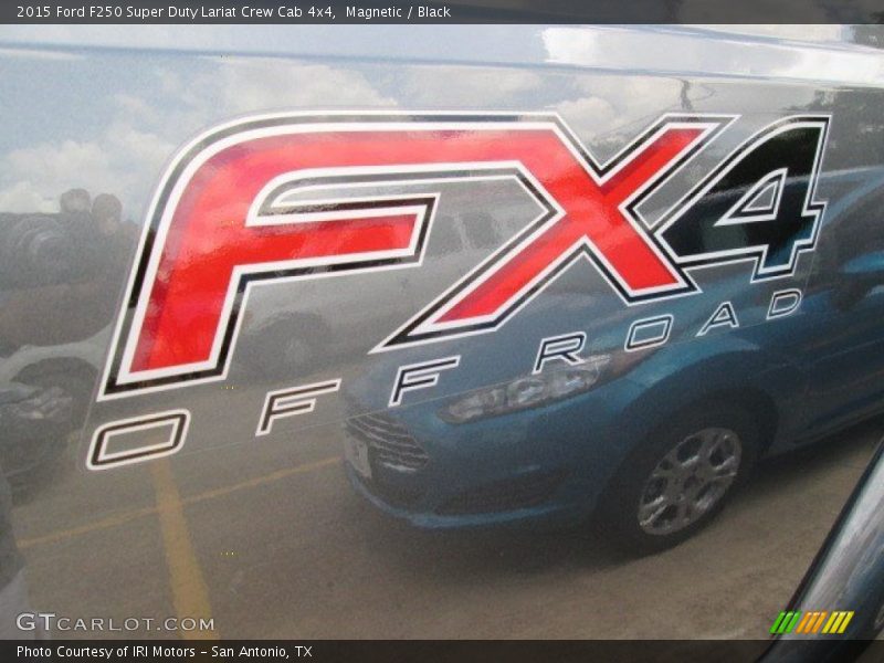 Magnetic / Black 2015 Ford F250 Super Duty Lariat Crew Cab 4x4