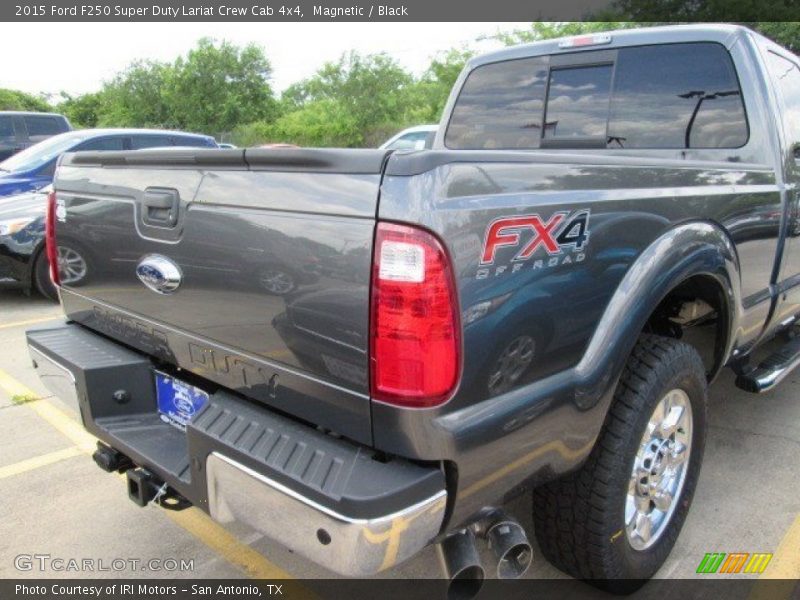 Magnetic / Black 2015 Ford F250 Super Duty Lariat Crew Cab 4x4