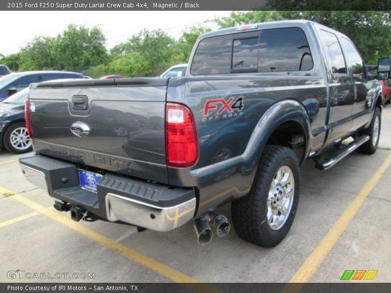 Magnetic / Black 2015 Ford F250 Super Duty Lariat Crew Cab 4x4