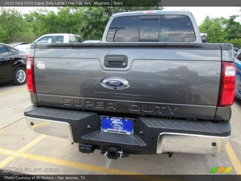 Magnetic / Black 2015 Ford F250 Super Duty Lariat Crew Cab 4x4