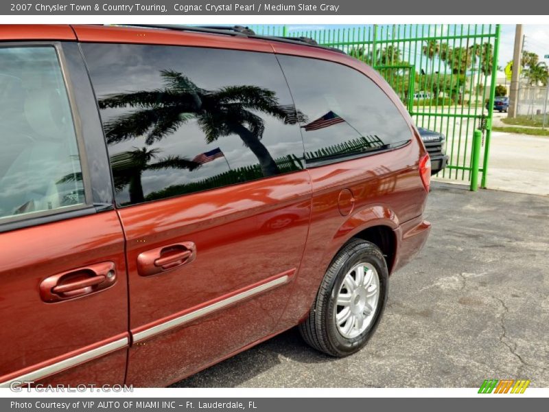 Cognac Crystal Pearl / Medium Slate Gray 2007 Chrysler Town & Country Touring