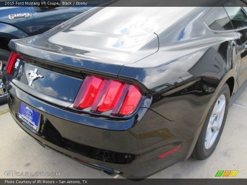 Black / Ebony 2015 Ford Mustang V6 Coupe