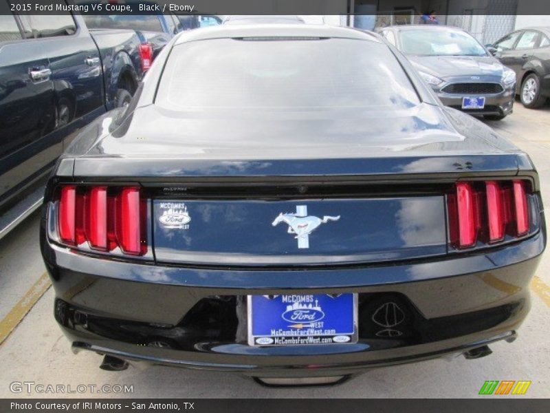 Black / Ebony 2015 Ford Mustang V6 Coupe