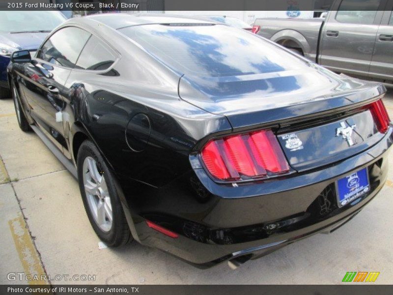Black / Ebony 2015 Ford Mustang V6 Coupe