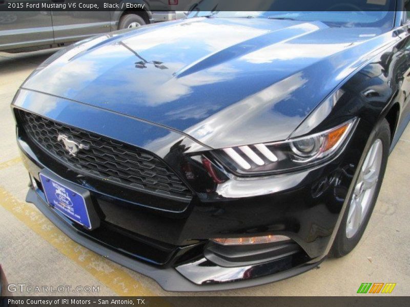 Black / Ebony 2015 Ford Mustang V6 Coupe