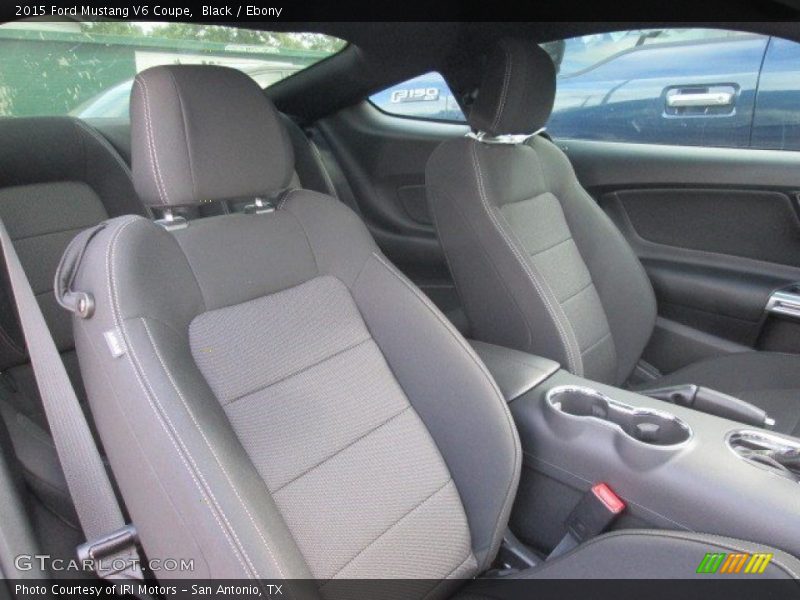 Black / Ebony 2015 Ford Mustang V6 Coupe