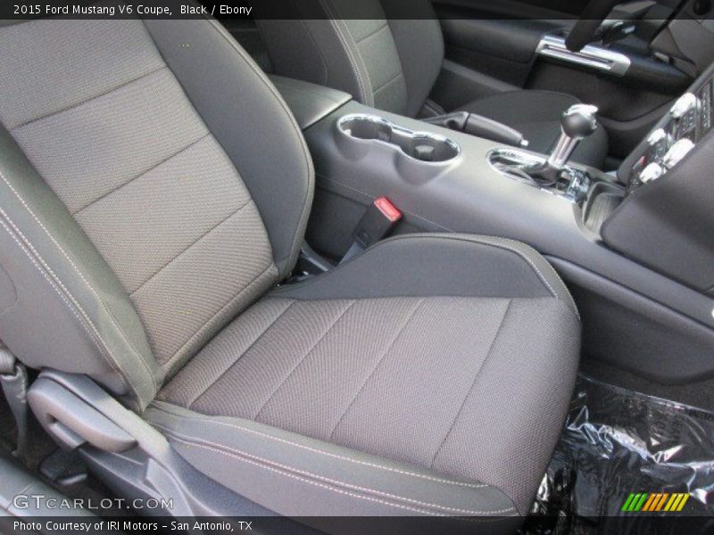 Black / Ebony 2015 Ford Mustang V6 Coupe