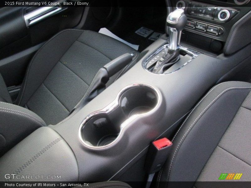 Black / Ebony 2015 Ford Mustang V6 Coupe