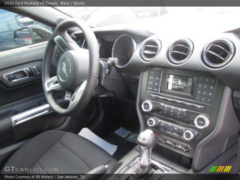 Black / Ebony 2015 Ford Mustang V6 Coupe