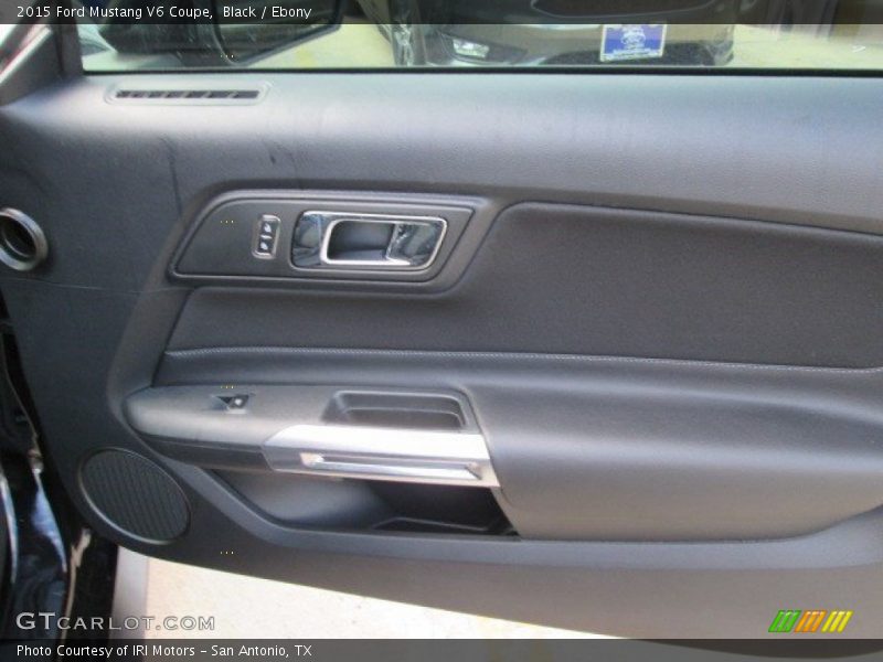 Black / Ebony 2015 Ford Mustang V6 Coupe