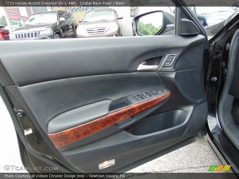 Crystal Black Pearl / Black 2010 Honda Accord Crosstour EX-L 4WD