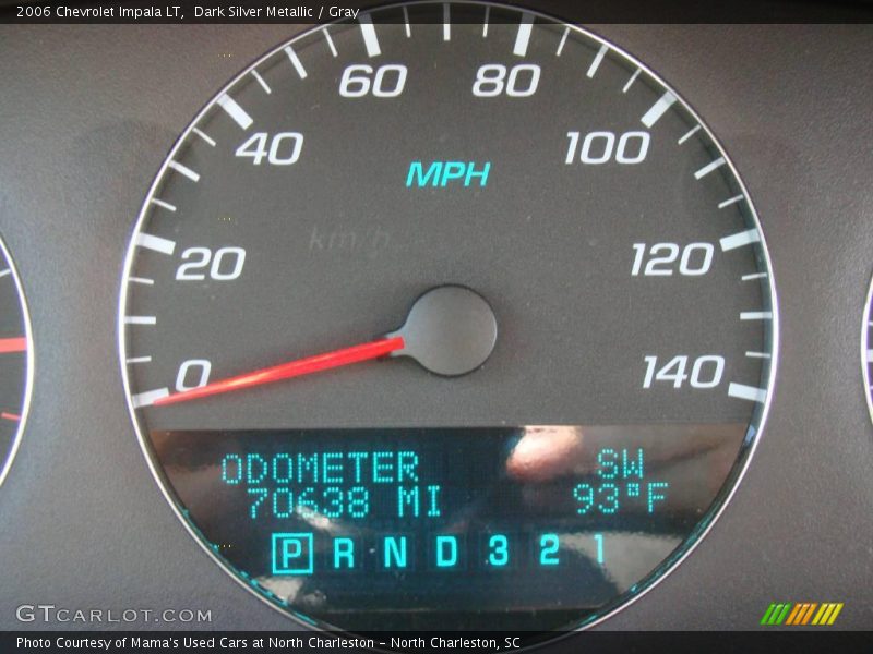 Dark Silver Metallic / Gray 2006 Chevrolet Impala LT