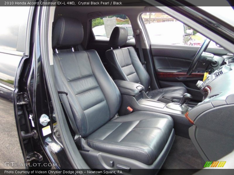 Crystal Black Pearl / Black 2010 Honda Accord Crosstour EX-L 4WD