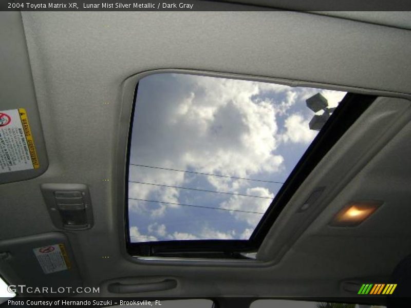 Lunar Mist Silver Metallic / Dark Gray 2004 Toyota Matrix XR