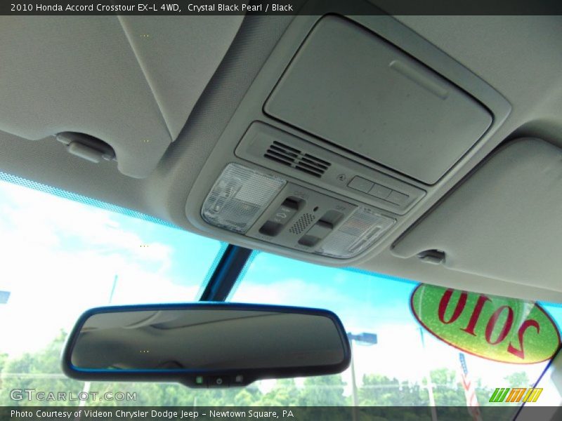 Crystal Black Pearl / Black 2010 Honda Accord Crosstour EX-L 4WD