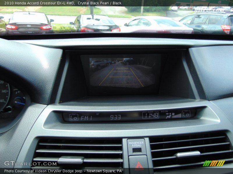 Crystal Black Pearl / Black 2010 Honda Accord Crosstour EX-L 4WD