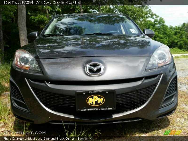 Graphite Mica / Black 2010 Mazda MAZDA3 i SV 4 Door