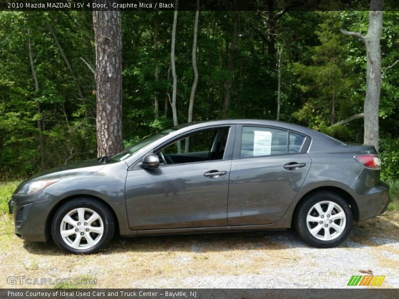 Graphite Mica / Black 2010 Mazda MAZDA3 i SV 4 Door