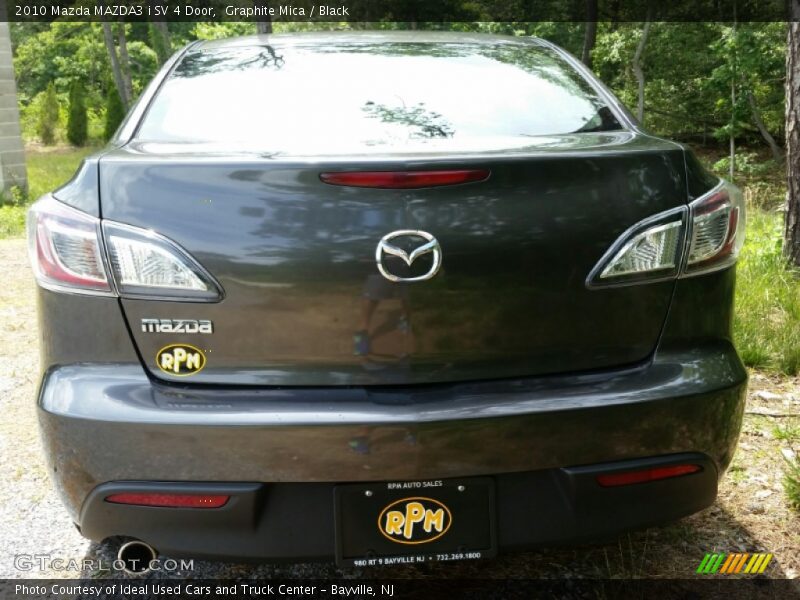Graphite Mica / Black 2010 Mazda MAZDA3 i SV 4 Door