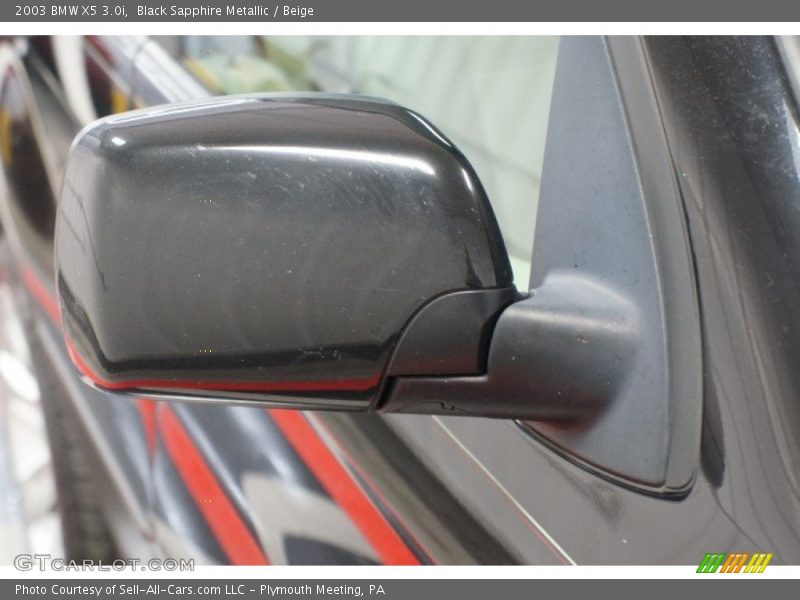 Black Sapphire Metallic / Beige 2003 BMW X5 3.0i