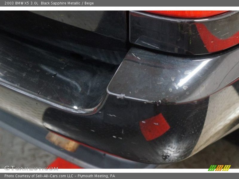 Black Sapphire Metallic / Beige 2003 BMW X5 3.0i