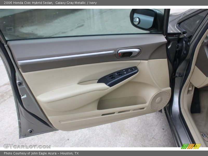 Galaxy Gray Metallic / Ivory 2006 Honda Civic Hybrid Sedan