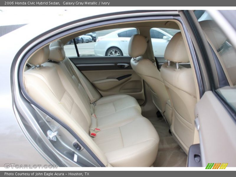 Galaxy Gray Metallic / Ivory 2006 Honda Civic Hybrid Sedan