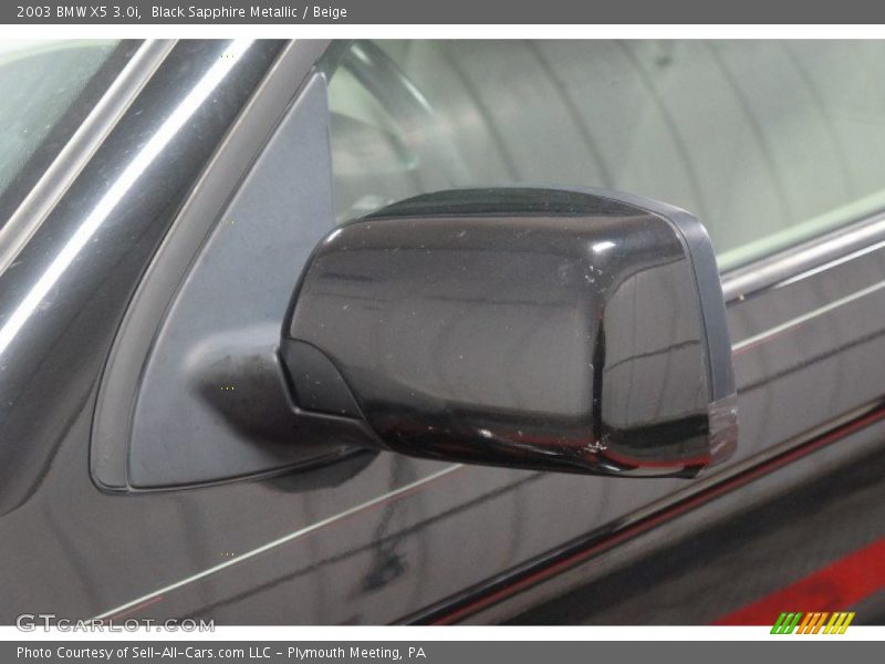 Black Sapphire Metallic / Beige 2003 BMW X5 3.0i