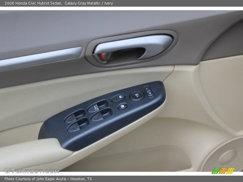 Galaxy Gray Metallic / Ivory 2006 Honda Civic Hybrid Sedan