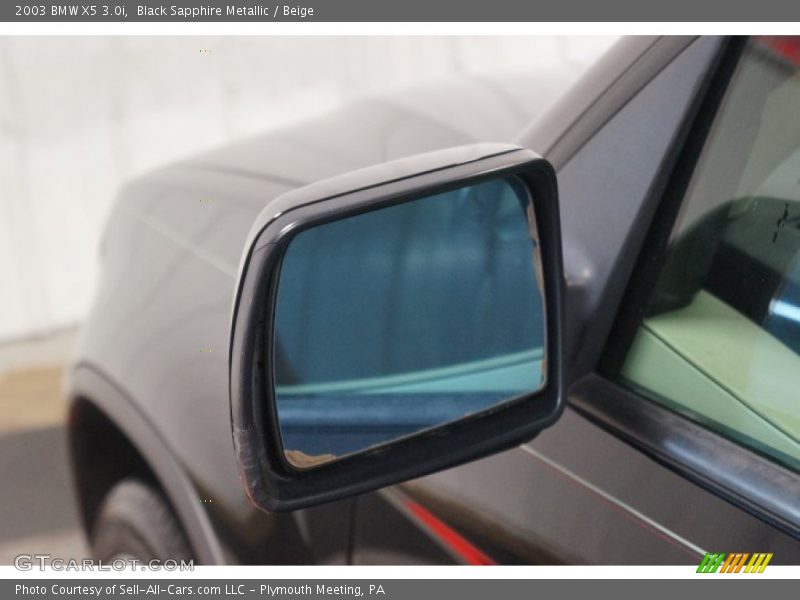 Black Sapphire Metallic / Beige 2003 BMW X5 3.0i