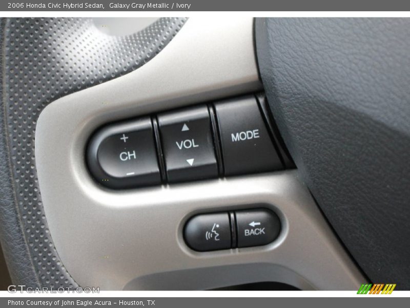 Galaxy Gray Metallic / Ivory 2006 Honda Civic Hybrid Sedan