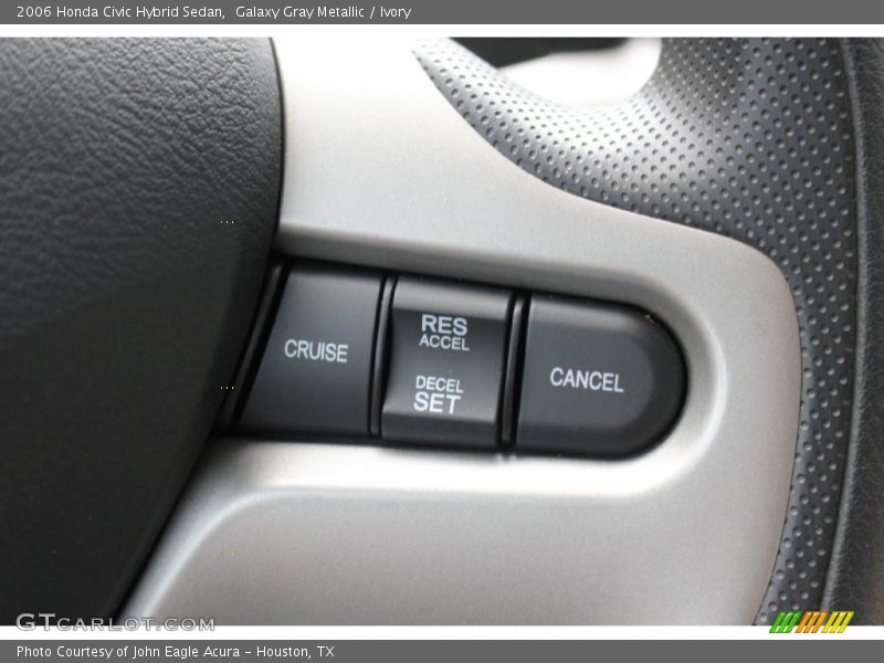 Galaxy Gray Metallic / Ivory 2006 Honda Civic Hybrid Sedan