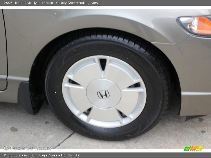 Galaxy Gray Metallic / Ivory 2006 Honda Civic Hybrid Sedan