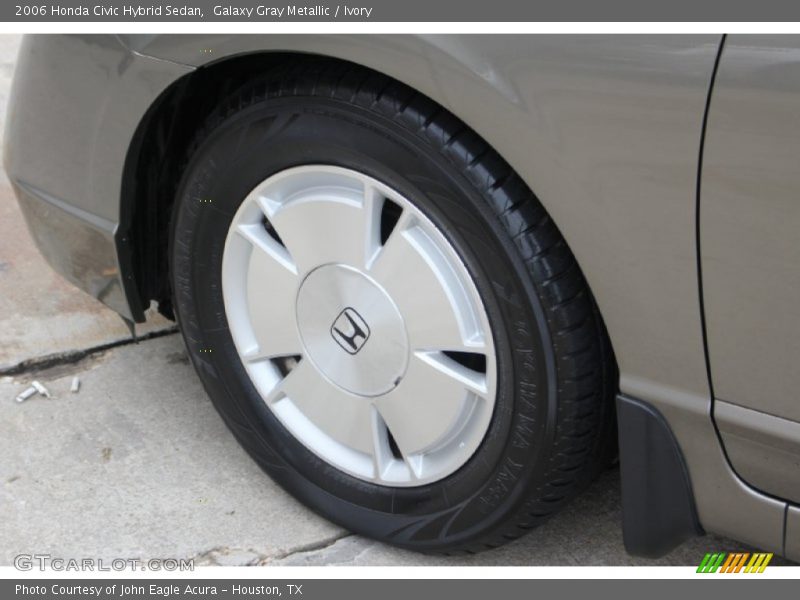 Galaxy Gray Metallic / Ivory 2006 Honda Civic Hybrid Sedan