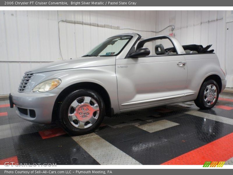 Bright Silver Metallic / Pastel Slate Gray 2006 Chrysler PT Cruiser Convertible