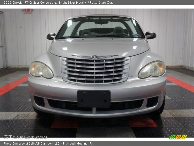 Bright Silver Metallic / Pastel Slate Gray 2006 Chrysler PT Cruiser Convertible