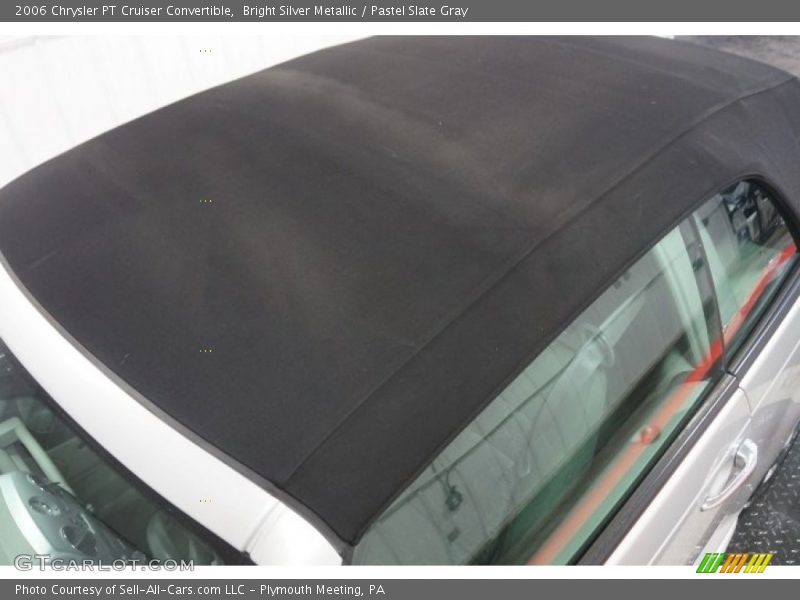 Bright Silver Metallic / Pastel Slate Gray 2006 Chrysler PT Cruiser Convertible