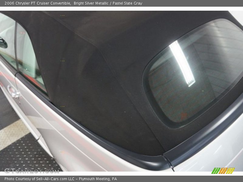 Bright Silver Metallic / Pastel Slate Gray 2006 Chrysler PT Cruiser Convertible