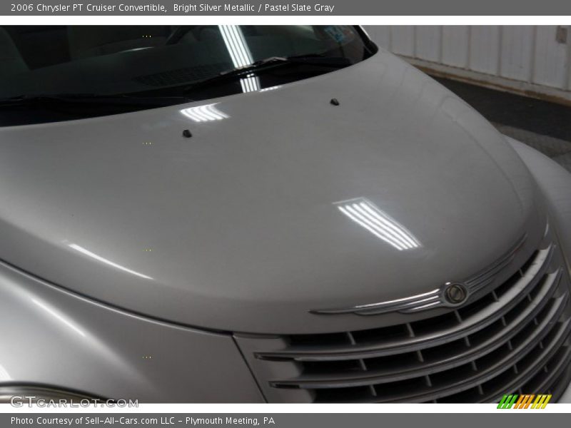 Bright Silver Metallic / Pastel Slate Gray 2006 Chrysler PT Cruiser Convertible