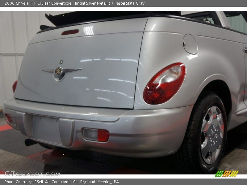 Bright Silver Metallic / Pastel Slate Gray 2006 Chrysler PT Cruiser Convertible
