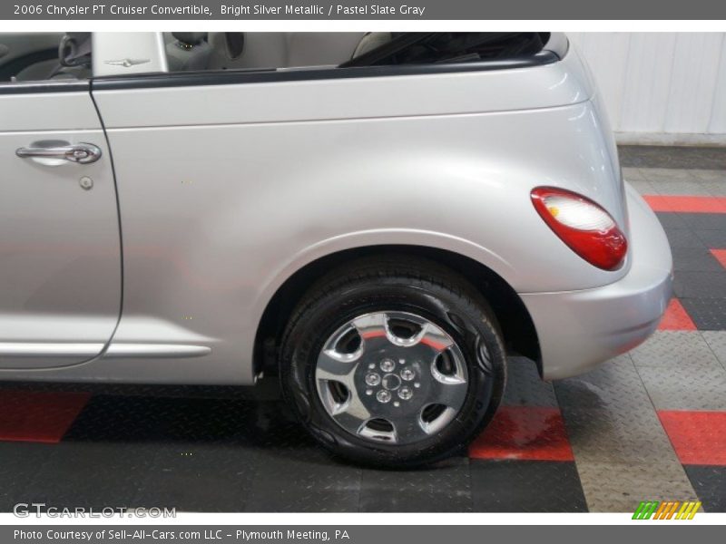 Bright Silver Metallic / Pastel Slate Gray 2006 Chrysler PT Cruiser Convertible