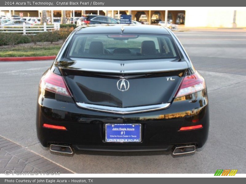 Crystal Black Pearl / Ebony 2014 Acura TL Technology