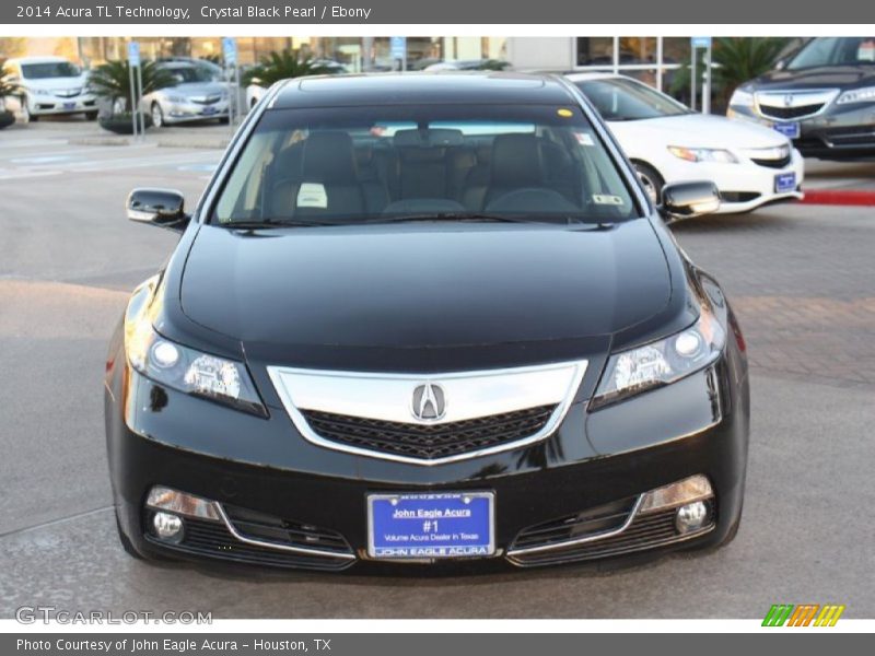 Crystal Black Pearl / Ebony 2014 Acura TL Technology