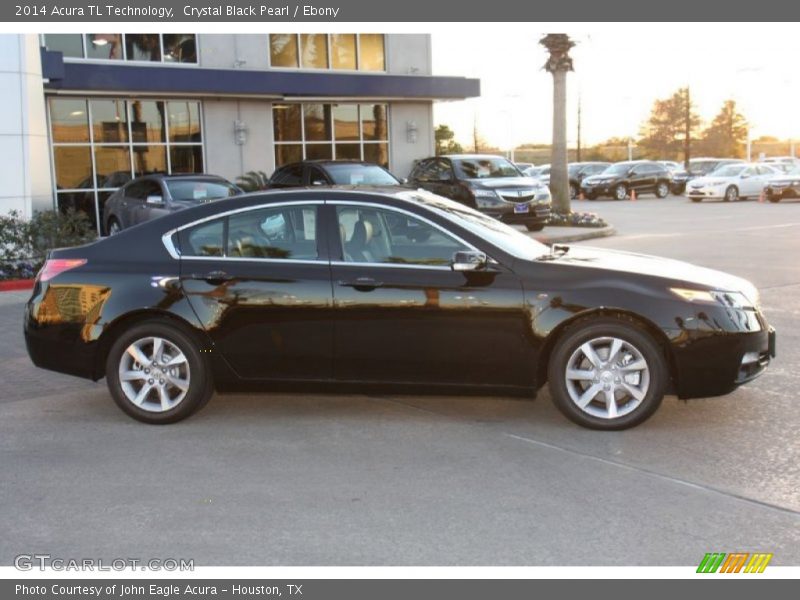 Crystal Black Pearl / Ebony 2014 Acura TL Technology